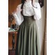 Forest Wardrobe Forest Ode Blouse Jacket and Halter Neck Skirts(3 Colours/Full Payment Without Shipping)